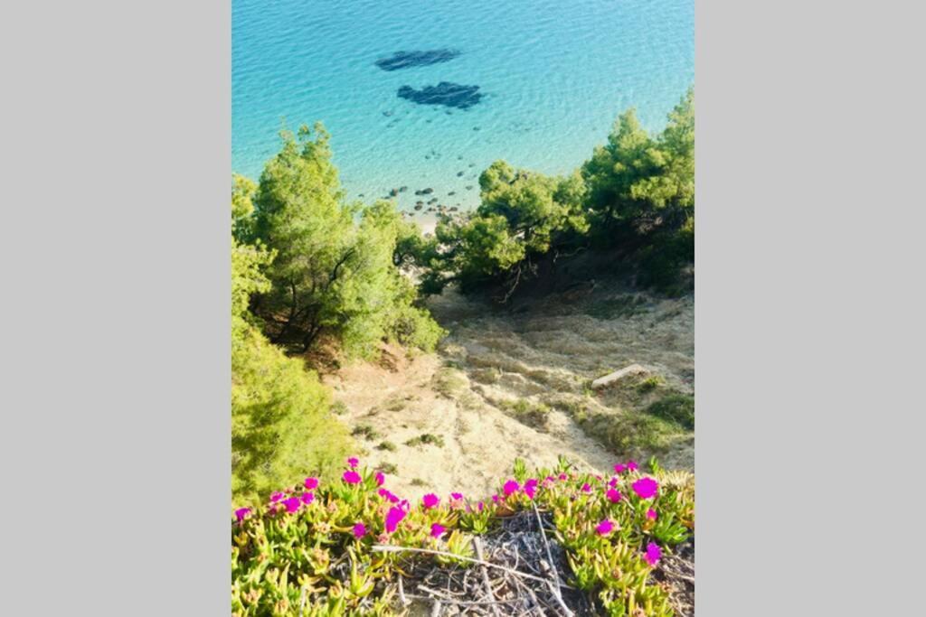 Family Apartment In Greece Kalandra 외부 사진